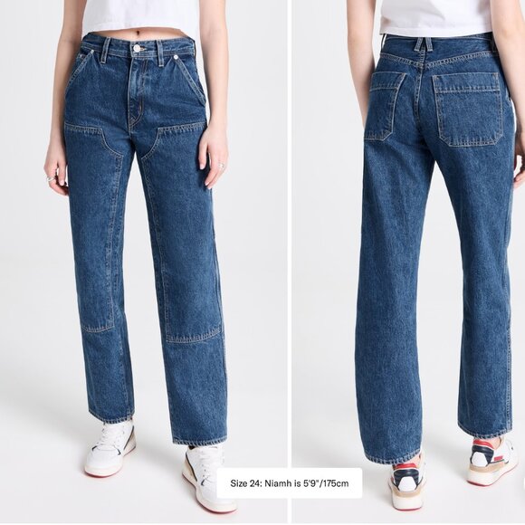 NWT SLVRLAKE Worker Pants, Workwear Jeans, 27 - Picture 6 of 9
